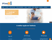 Tablet Screenshot of ipcorp.com.br